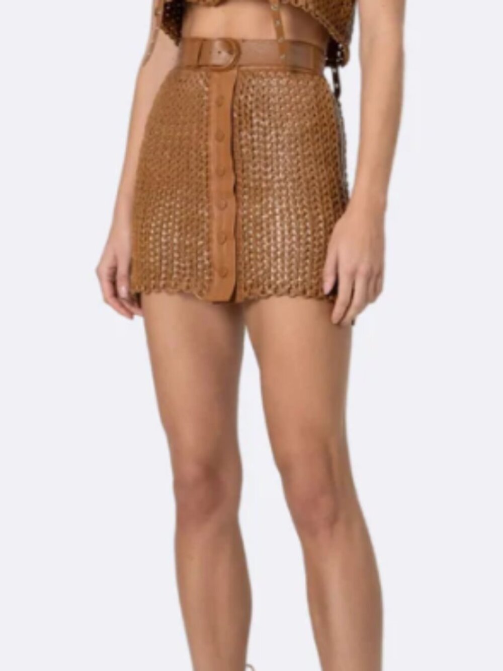 NONchalant Leather Mini